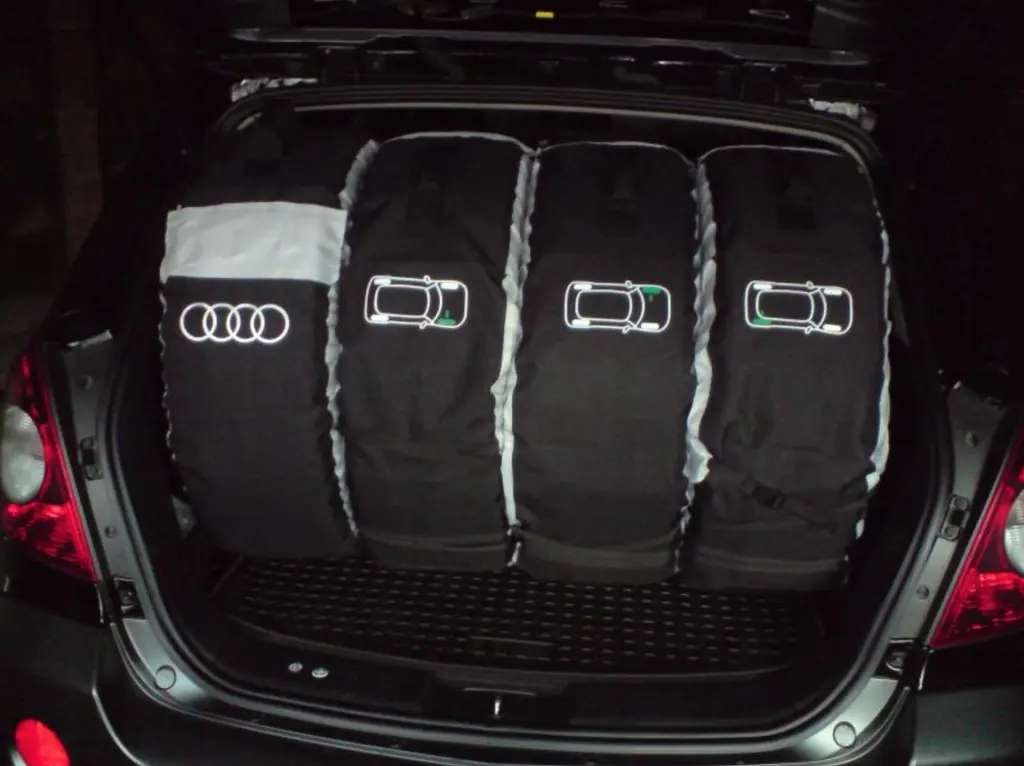 Dekkposer Audi Titanium Edition  │ 14"- 18" - sett 4 stk. – bilde 8