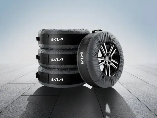 Dekkposer Kia Black Edition - 4 stk.