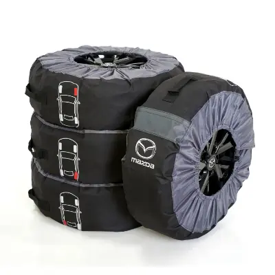 Dekkposer Mazda Black Edition 15”-20” │ sett 4 stk.