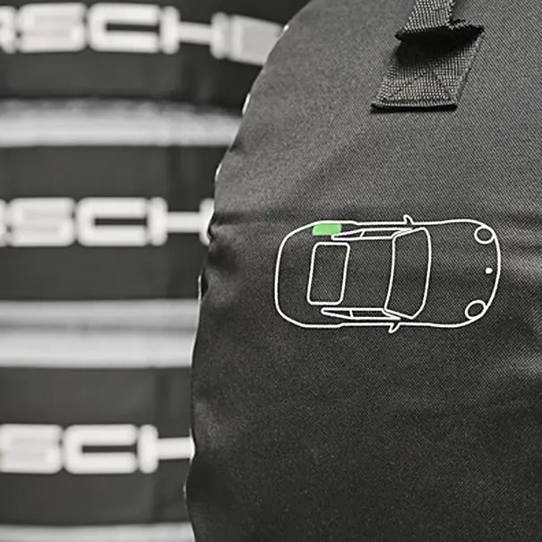 Dekkposer Porsche - sett 4 stk. – bilde 3