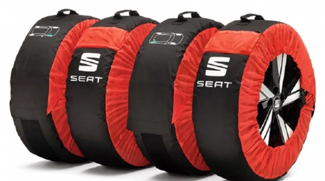 Dekkposer Seat - Cupra Red Edition - 4 stk. – bilde 2