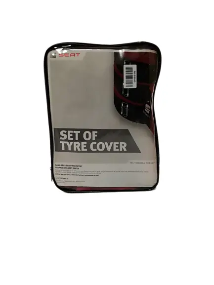 Dekkposer Seat - Cupra Red Edition - 4 stk. – bilde 3