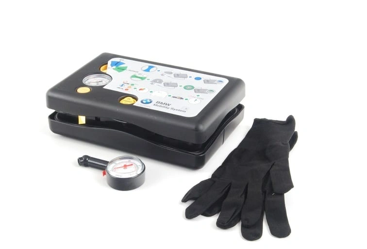 Dekkreparasjonssett BMW Mobility Set │ Genuine® Kompressor 180W med integrert beholder for tetningsvæske – bilde 6