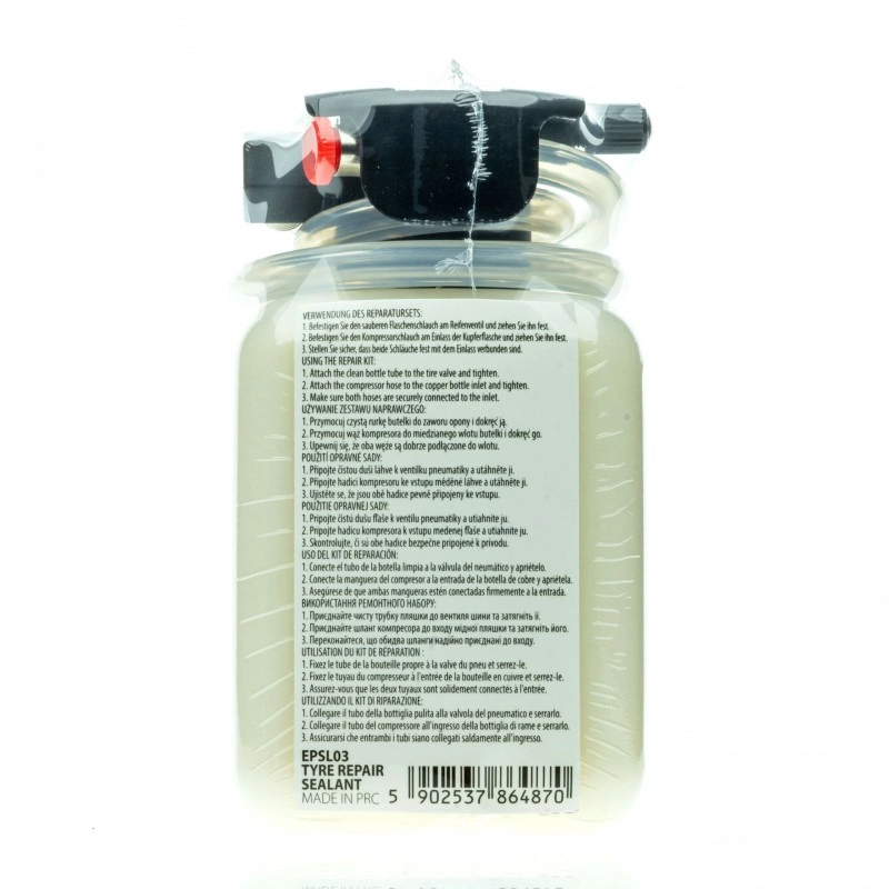 Dekkreparasjonssett Einparts Tyre Repair Kit │ Kompressor 120W + dekktetningsmasse 400 ml Image 8