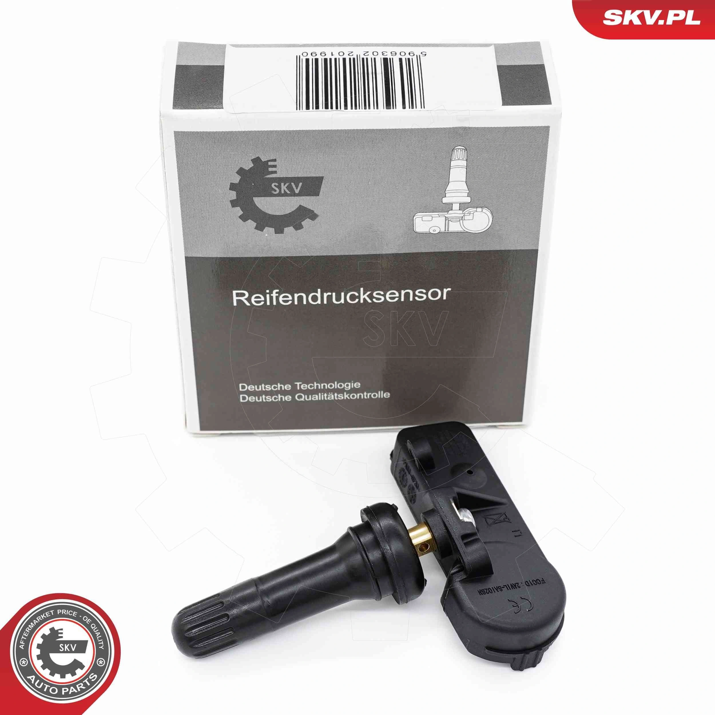 Dekktrykksensor 315 MHz Jeep Wrangler JK 2006 - 2013 │ TPMS Sensor Schrader  - 1 stk.