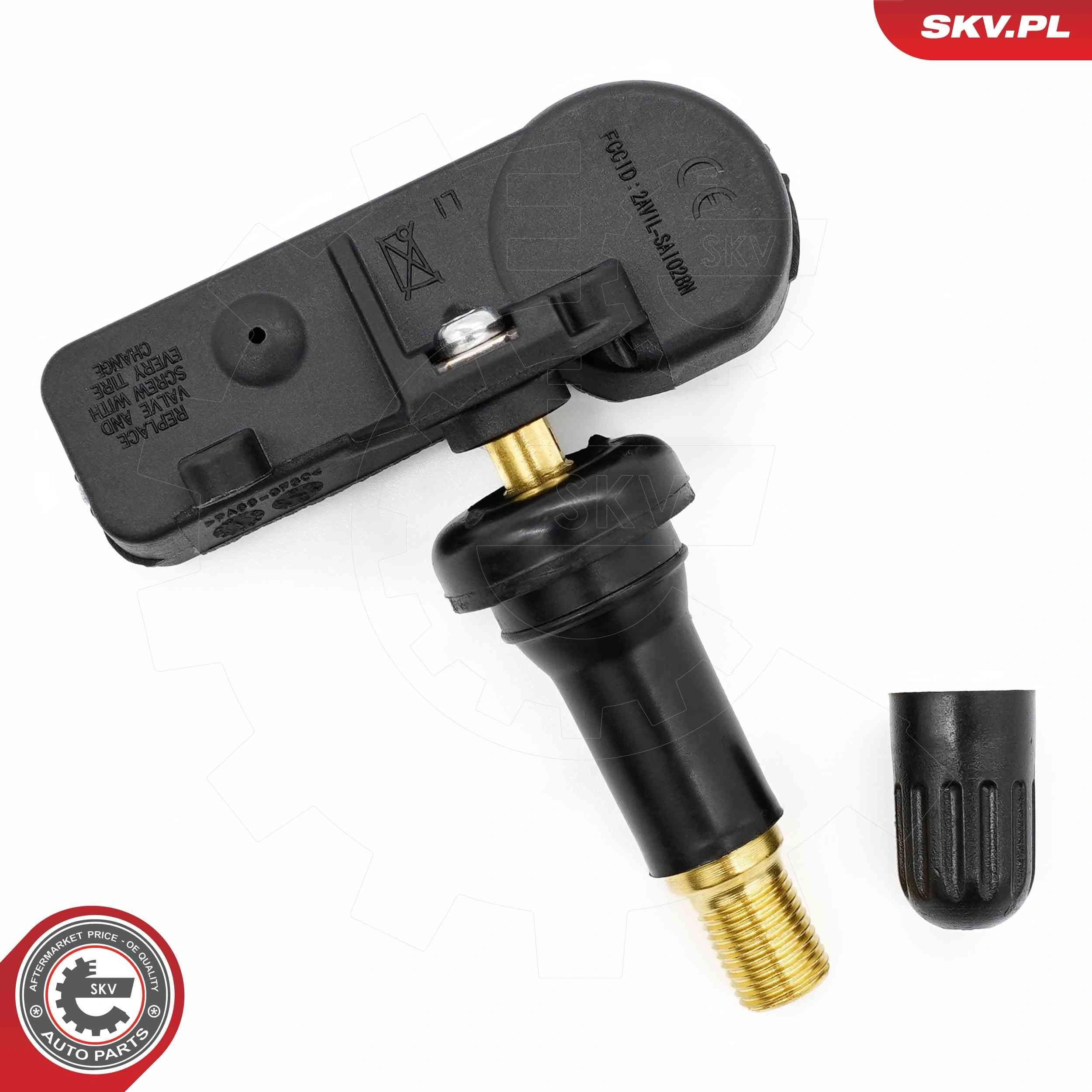 Dekktrykksensor 315 MHz Jeep Wrangler JK 2006 - 2013 │ TPMS Sensor Schrader  - 1 stk. – bilde 2