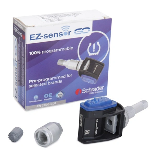 Dekktrykksensor 433 MHz Jeep Wrangler JK 2014 - 2018 │ TPMS Sensor Schrader  - 1 stk.