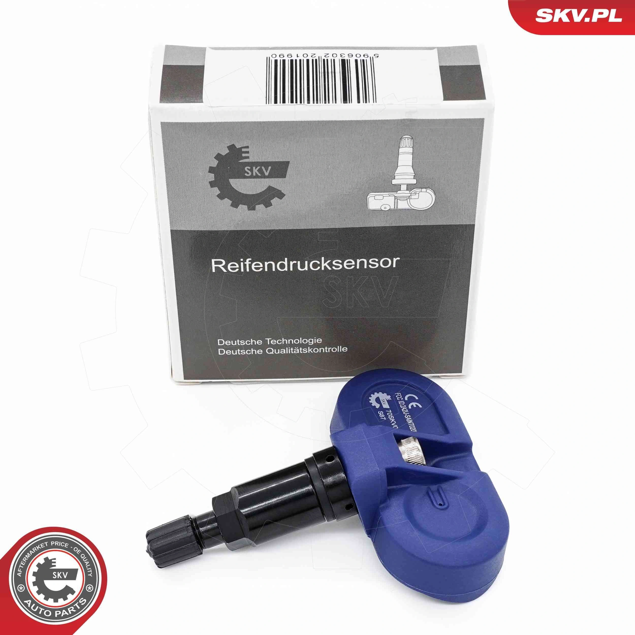Dekktrykksensor Tesla Model 3 / Y 2020+ │ BLE Bluetooth Tyre Pressure Monitoring System Kit - 1 stk.