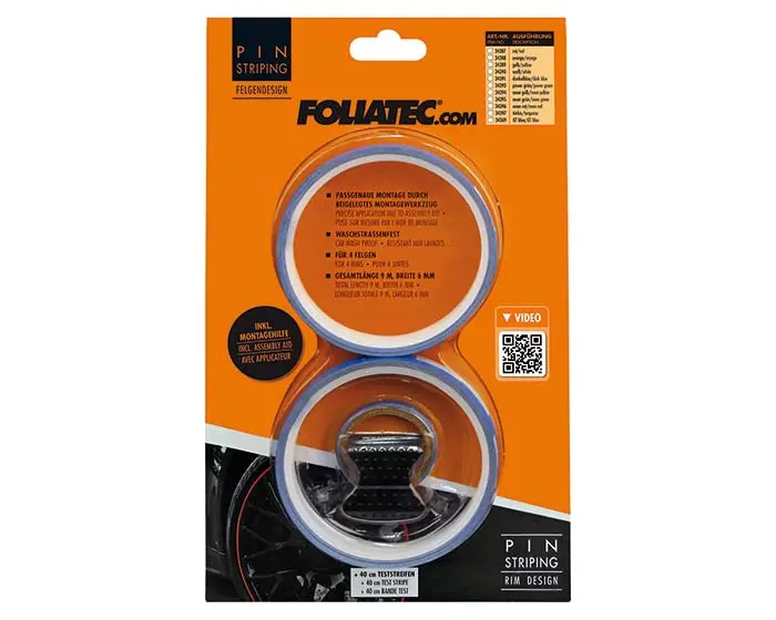 Dekorlist Foliatec PIN Striping Rim Design | Felgdekor - GT Blue – bilde 2