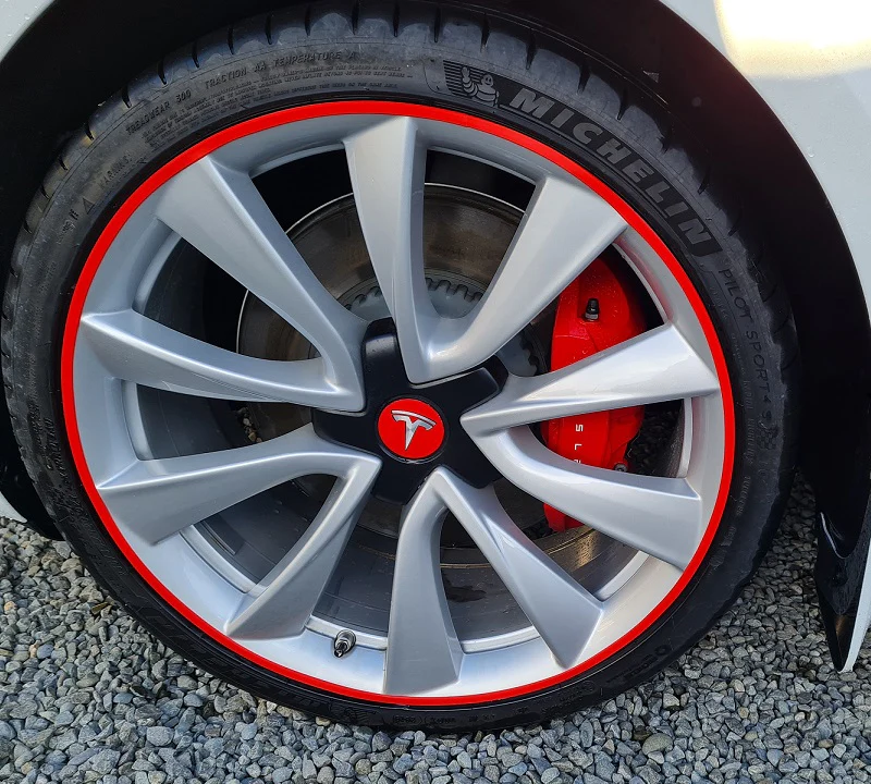 Dekorlist Foliatec PIN Striping Rim Design | Felgdekor - Neon Red – bilde 8