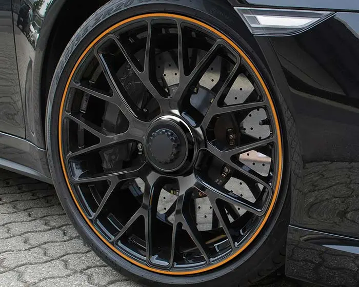 Dekorlist Foliatec PIN Striping Rim Design | Felgdekor - Orange
