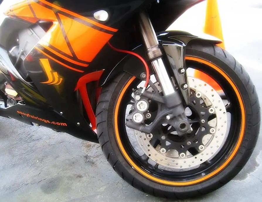 Dekorlist Foliatec PIN Striping Rim Design | Felgdekor - Orange – bilde 8