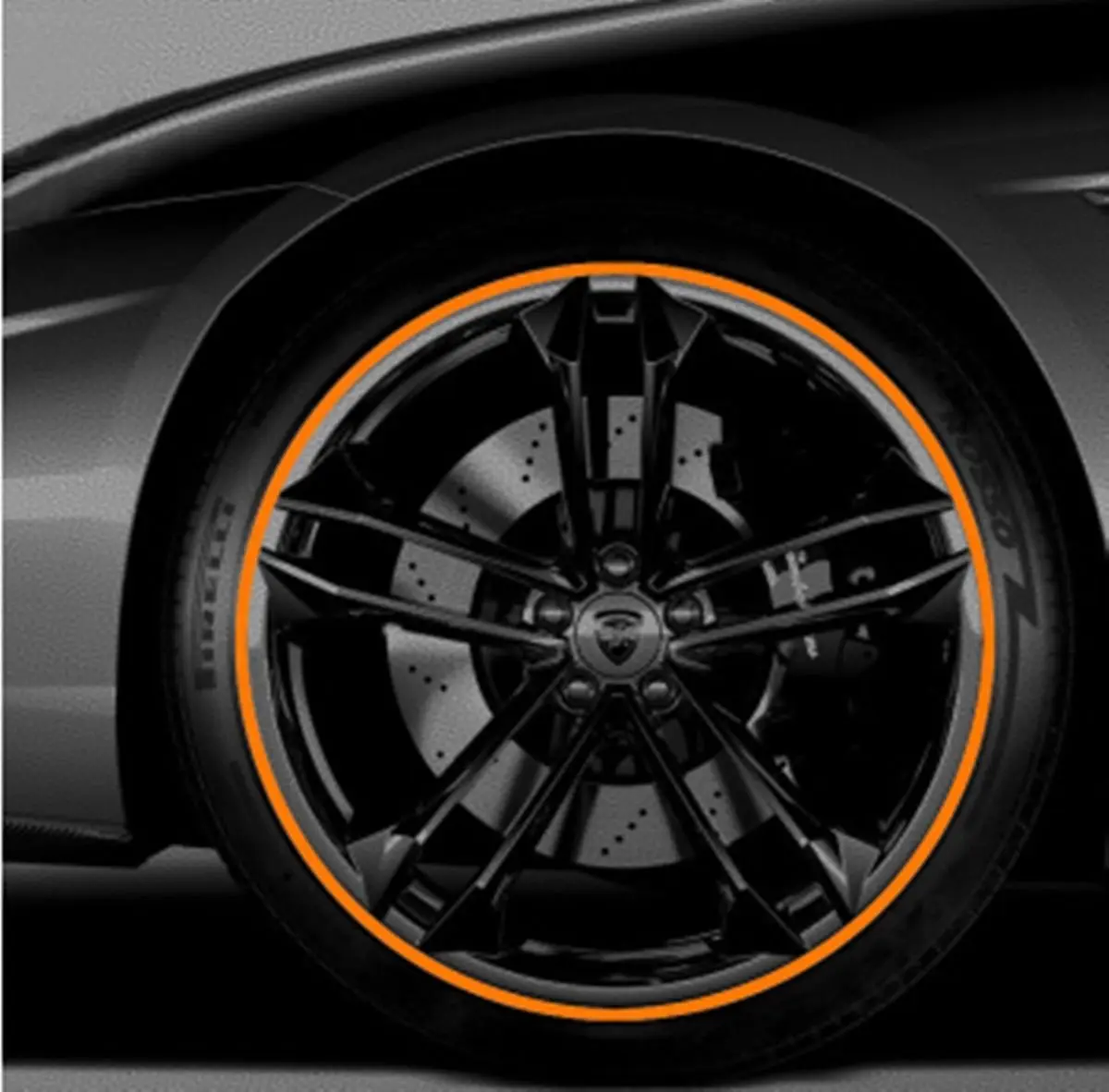 Dekorlist Foliatec PIN Striping Rim Design | Felgdekor - Orange – bilde 9