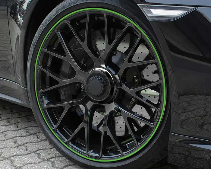 Dekorlist Foliatec PIN Striping Rim Design | Felgdekor - Power Green Image 1
