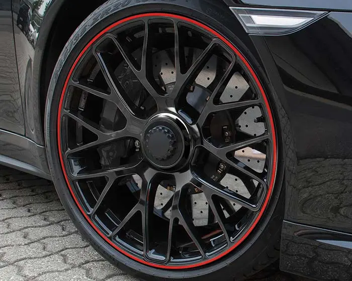 Dekorlist Foliatec PIN Striping Rim Design | Felgdekor - Red