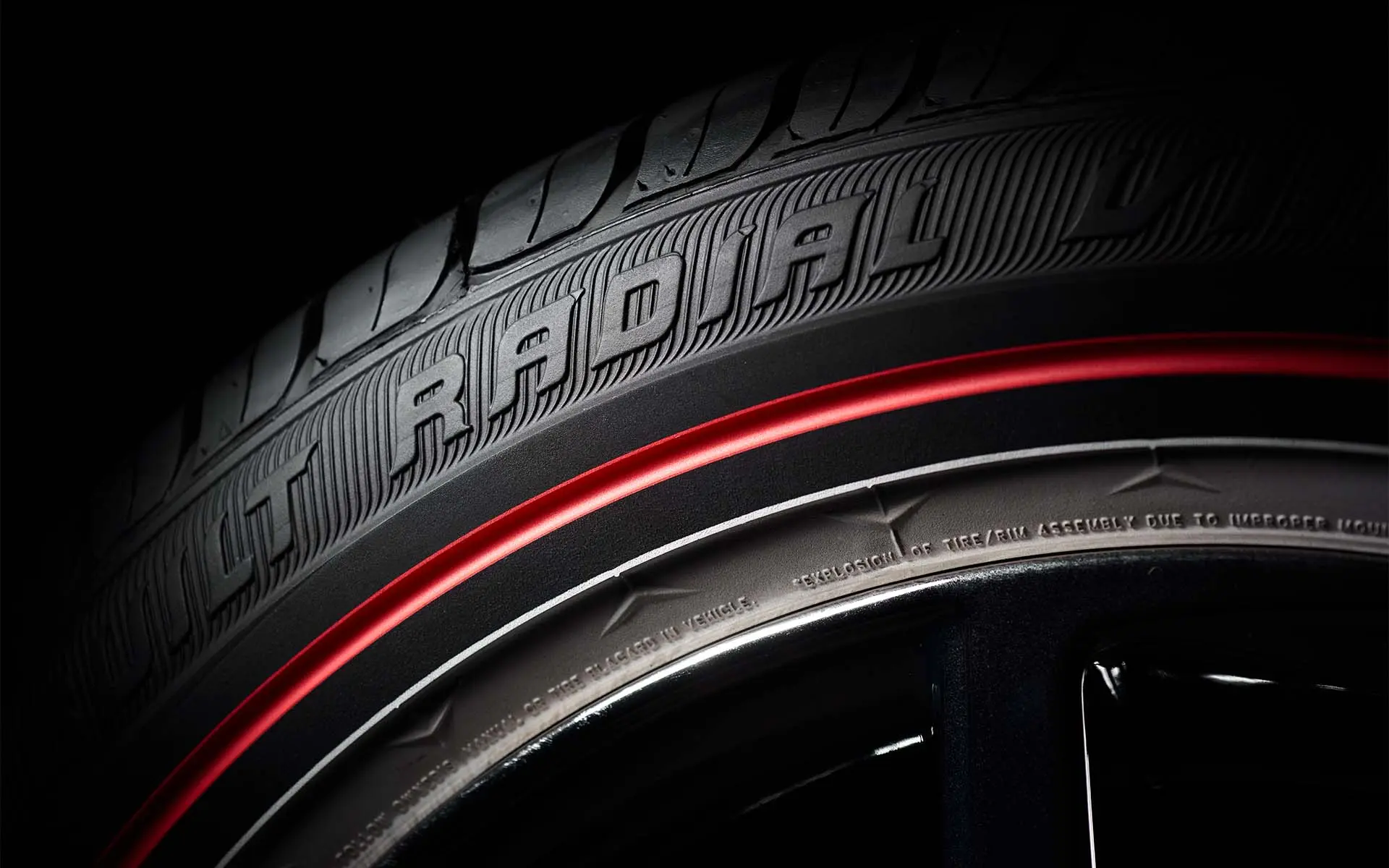 Dekorlist Foliatec PIN Striping Rim Design | Felgdekor - Red – bilde 14