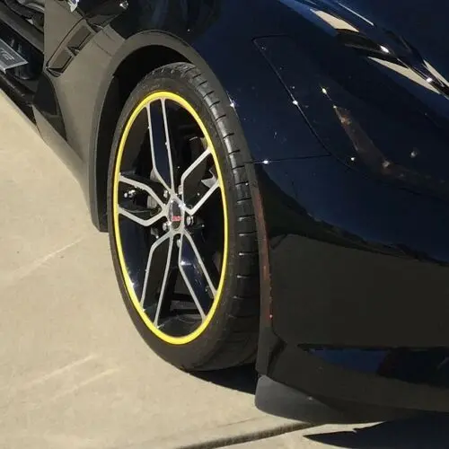 Dekorlist Foliatec PIN Striping Rim Design | Felgdekor - Yellow Speed – bilde 8