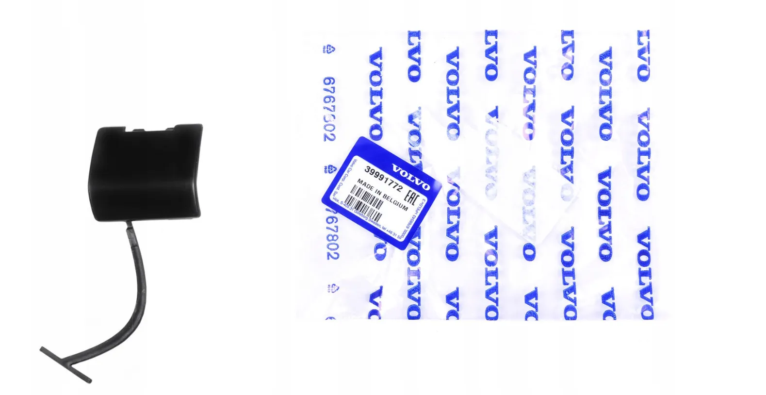 Deksel slepekrok Volvo Genuine® S40 / V50 2004-2007 │ foran