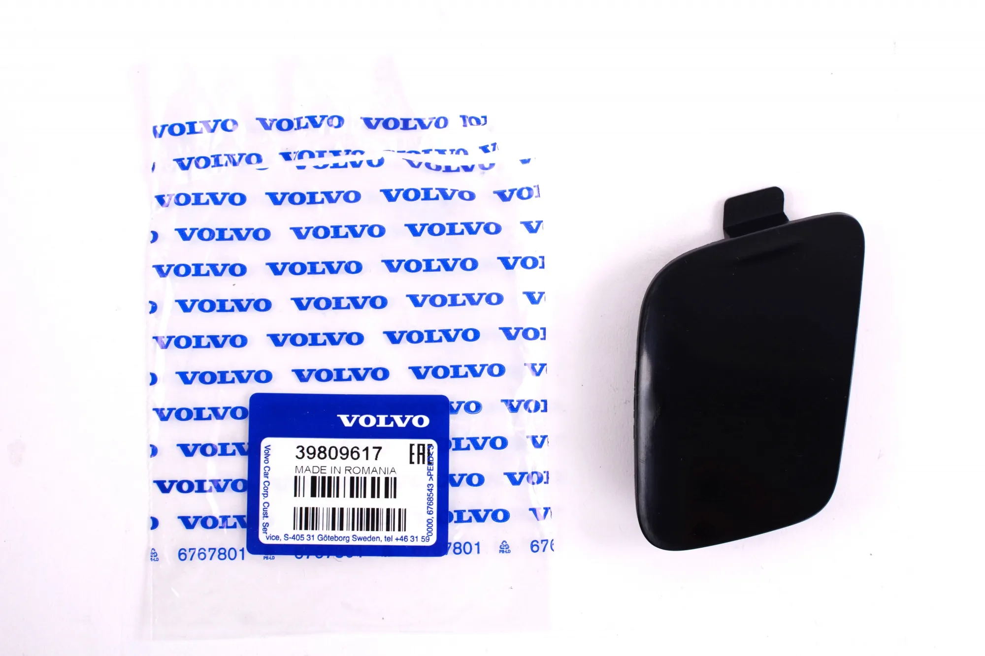 Deksel slepekrok Volvo Genuine® S60 V60 2011-2013 R-Design │ foran