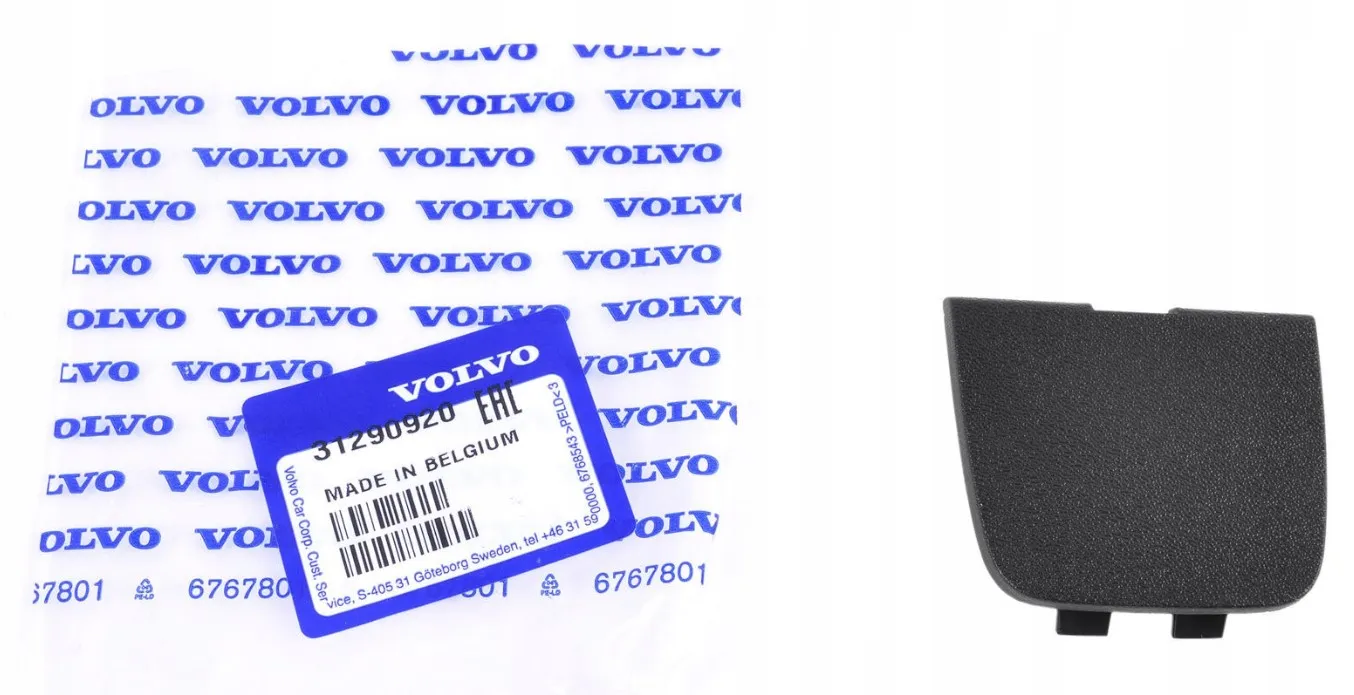 Deksel slepekrok Volvo Genuine® V40 Cross Country 2013-2019 │ bak