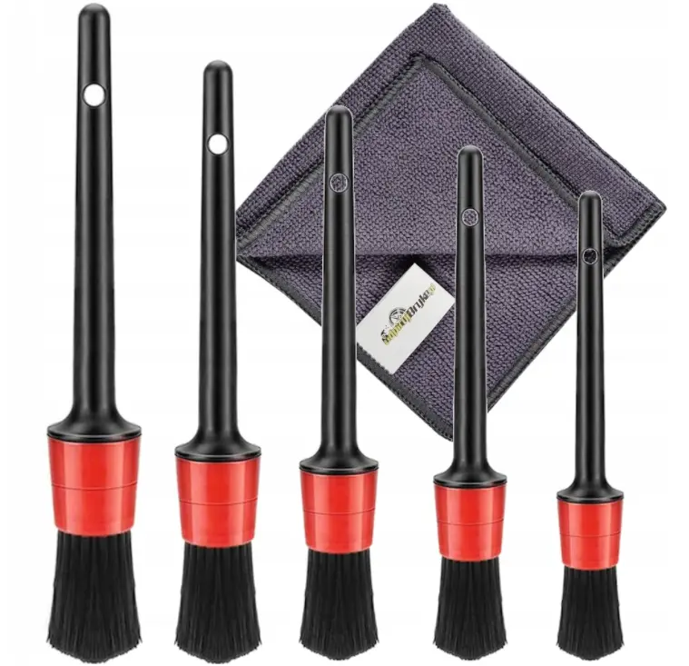 Detailingpensler sett 10,12,14,16,18 Mikroklut Gratis