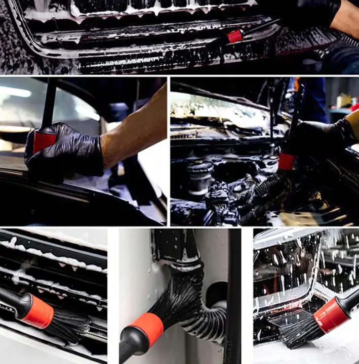 Detailingpensler sett 10,12,14,16,18 Mikroklut Gratis – bilde 6
