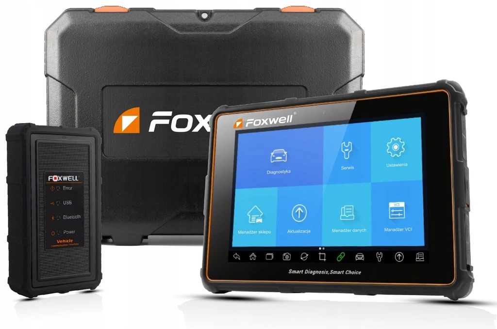 Diagnoseverktøy Foxwell i70 Pro Bluetooth Wi-Fi  Scanner │ Professional Full Diagnostic System Tool Image 1