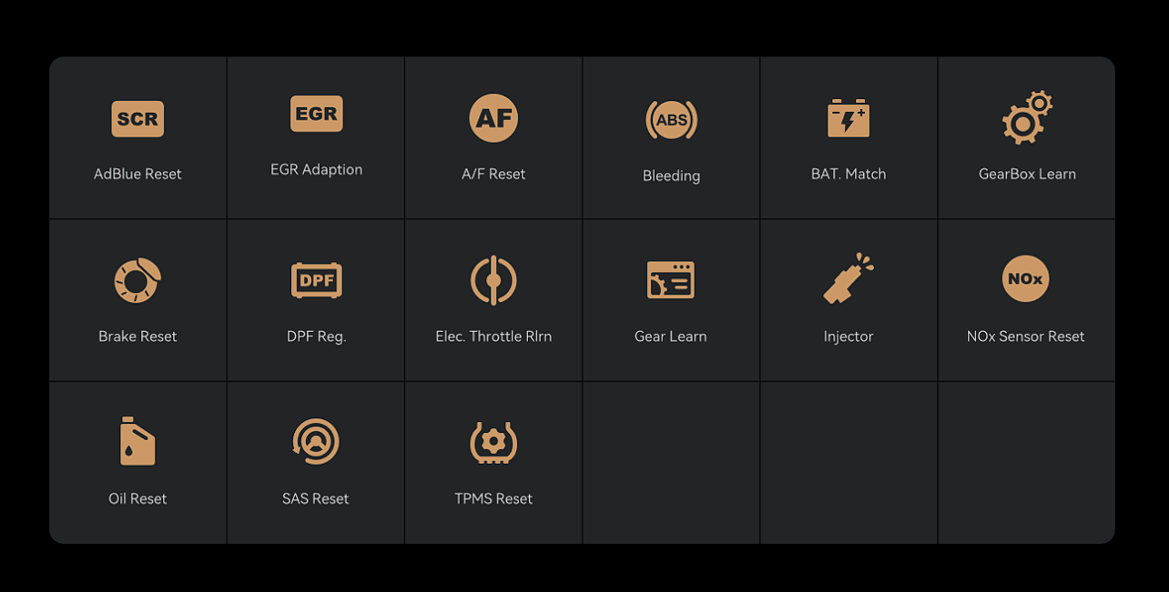 Diagnoseverktøy Thinktool Reader 8 OBD2 – profesjonell bilscanner med livstidsoppdateringer – bilde 5