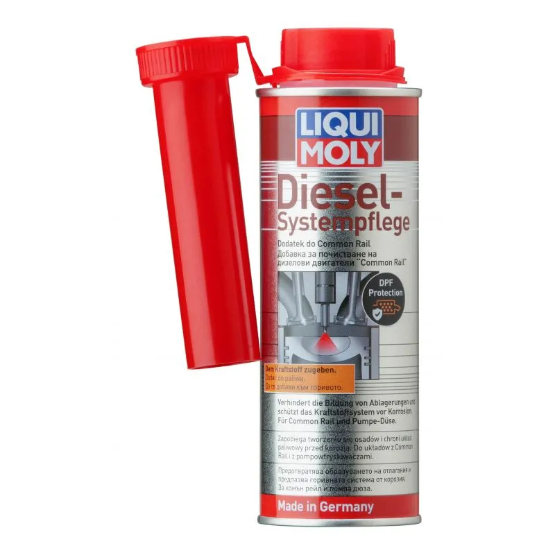 Dieseltilsetning Common Rail Liqui Moly Common Rail System Reiniger - 250 ml