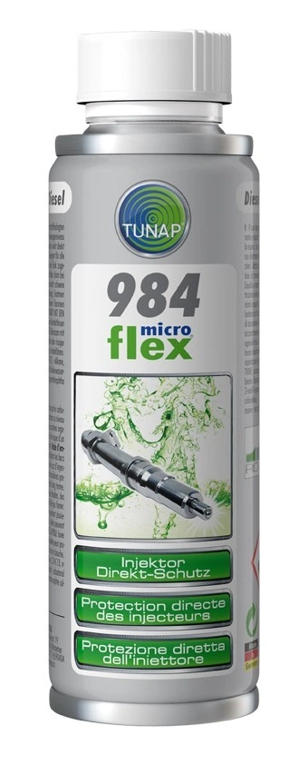 Dieseltilsetning innsugs- og dyserens Tunap Microflex 984 - 200 ml