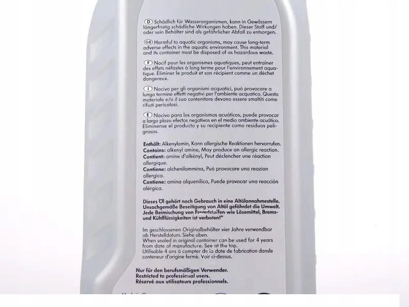 Differensial olje VAG │ Akselgirolje Genuine® Axle Oil / Transmission Oil - 1L – bilde 3