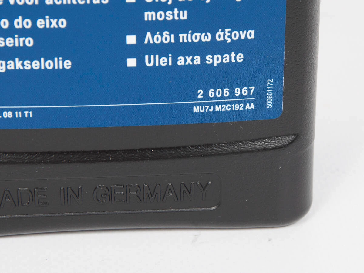 Differensialolje 75W-140 Ford WSL-M2C192-A  │ Genuine® Girolje hypoidgirolje LS Limited Slip - 1L Image 3