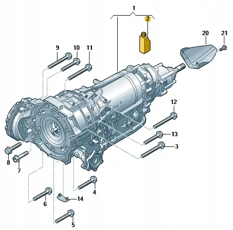 Differensialolje 75W-90 akselgirolje Torsen Audi - 1L Image 4