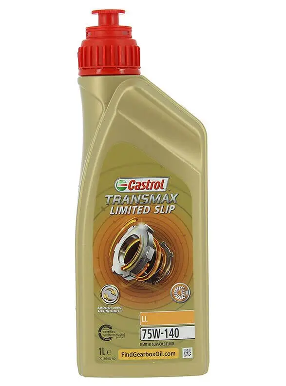 Differensialolje fordelingskasse 75W-140 Castrol Transmax Limited Slip LL LSD GL-5  - 1L Image 1