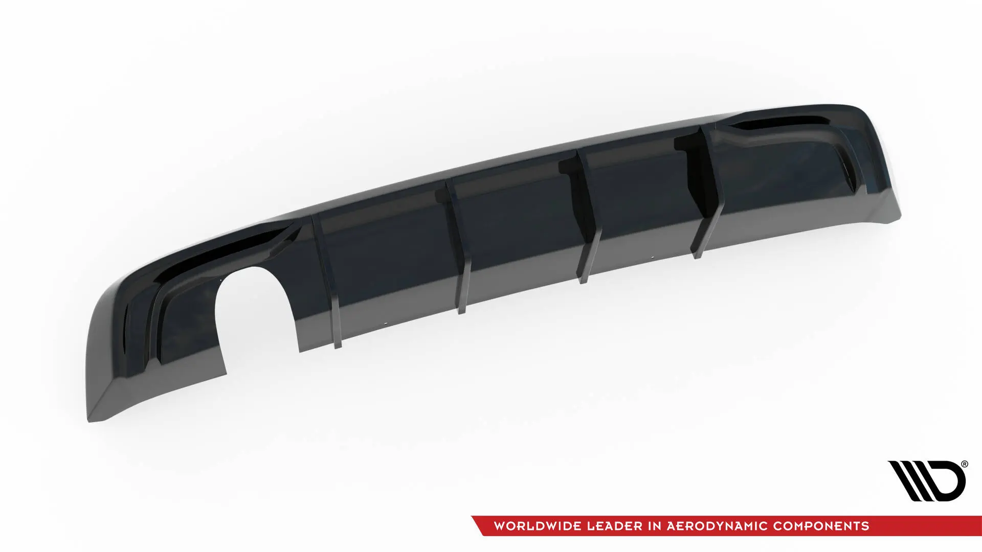 Diffuser Audi A3 8V Sportback Facelift 2016 - 2020 | Glossy Black Edition – bilde 5