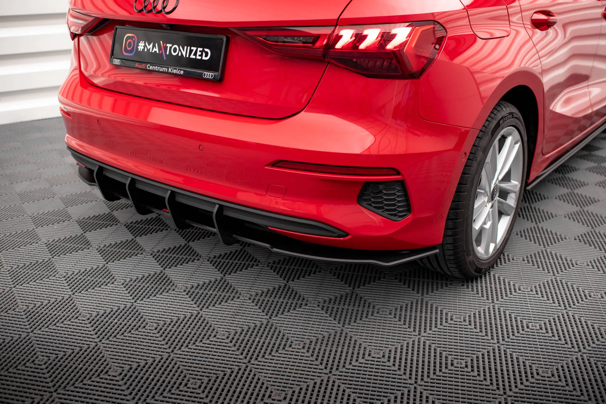 Diffuser Audi A3 8Y 2020 -> | Street Pro Black Edition