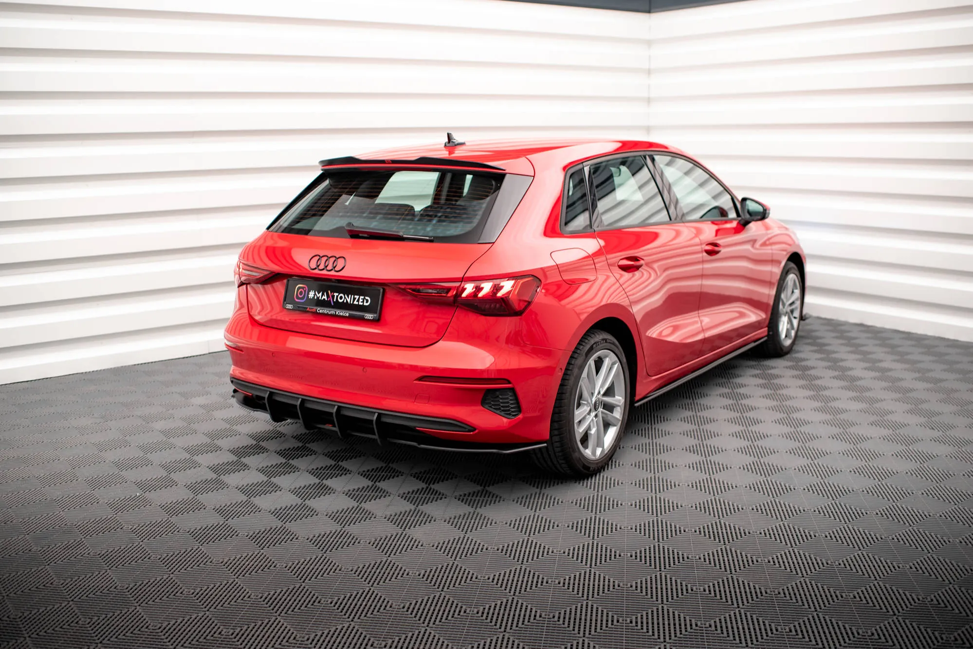Diffuser Audi A3 8Y 2020 -> | Street Pro Black Edition – bilde 3