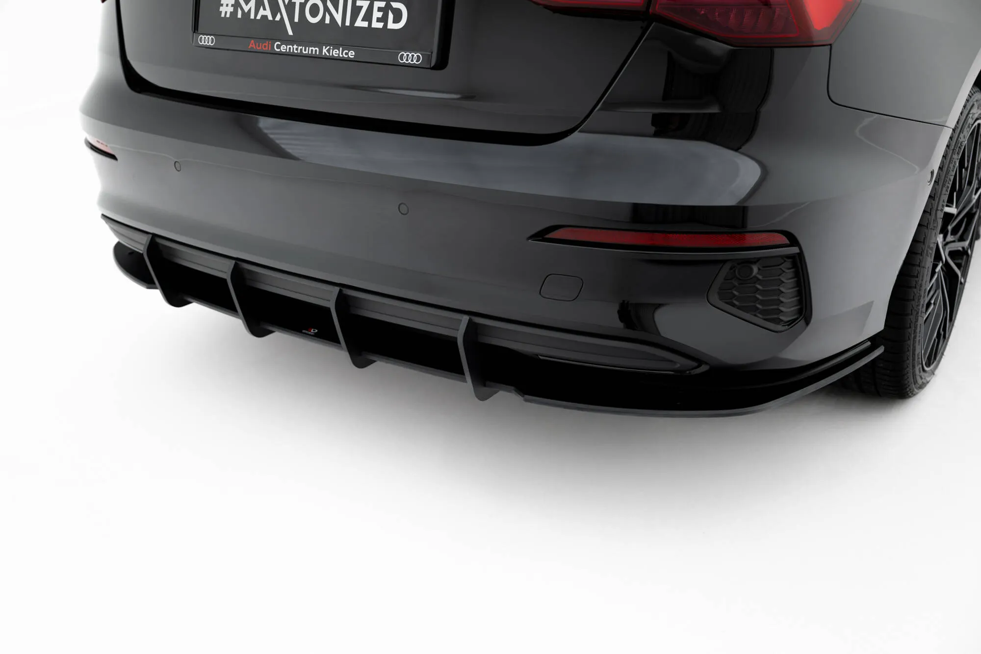 Diffuser Audi A3 (A3) 2020-2024 | Street Pro Black Edition – bilde 3