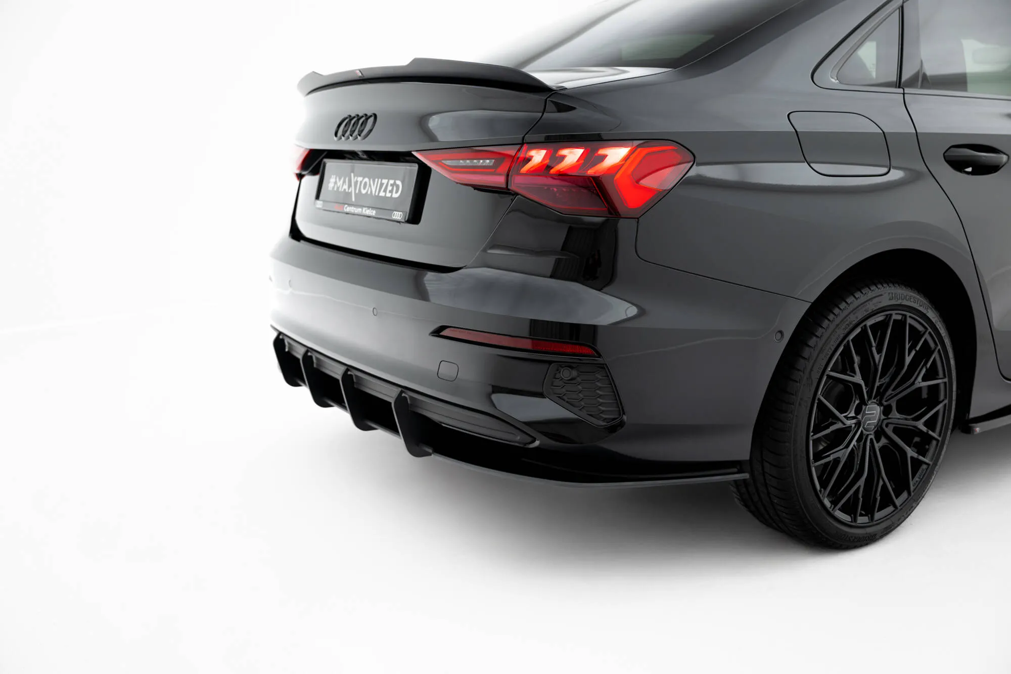 Diffuser Audi A3 (A3) 2020-2024 | Street Pro Black Edition – bilde 4