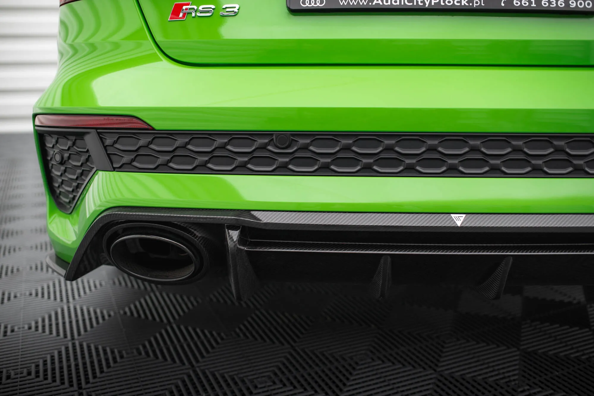 Diffuser Audi A3 (S3) 2020-2026 | Carbon Fiber Edition – bilde 2