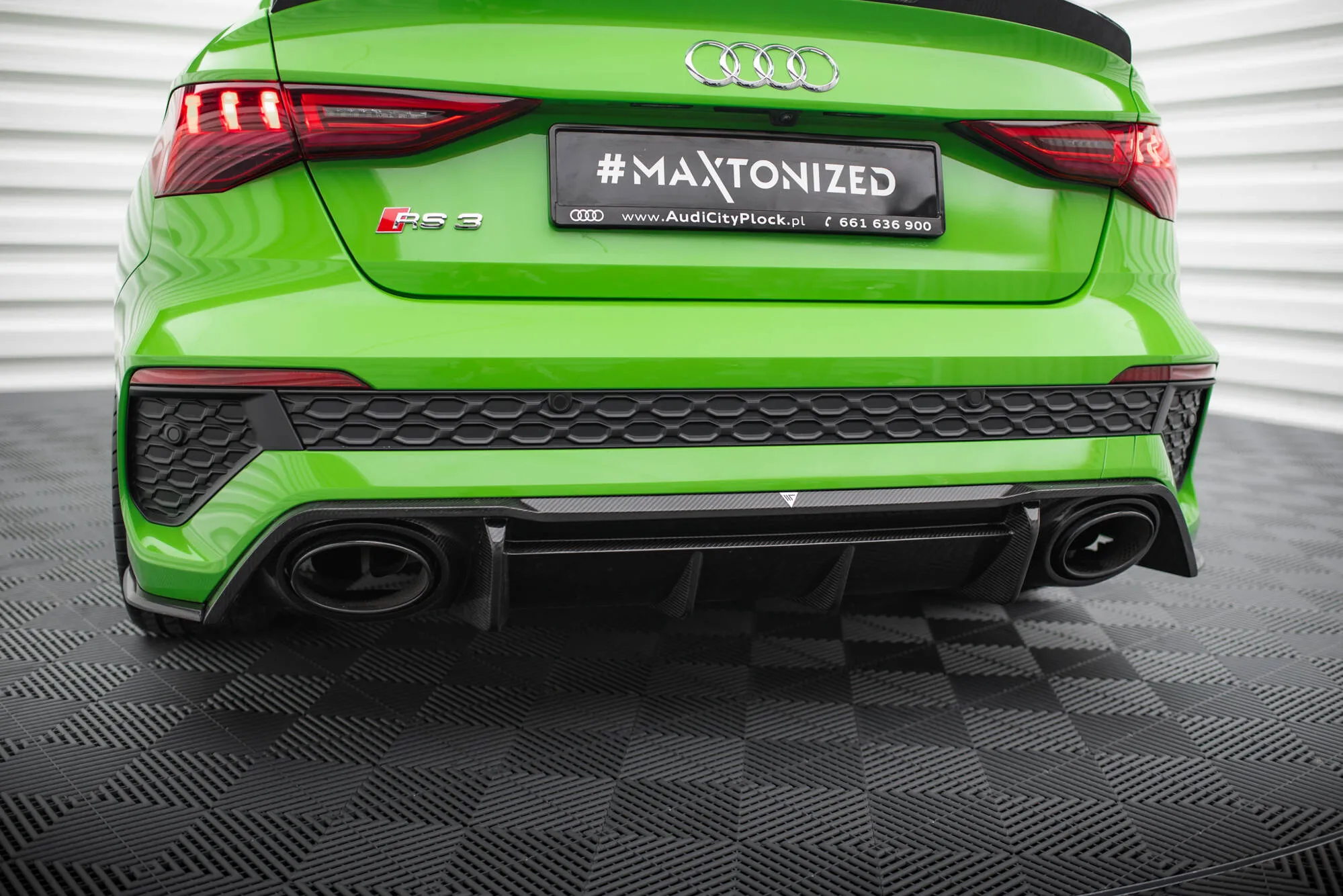 Diffuser Audi A3 (S3) 2020-2026 | Carbon Fiber Edition – bilde 8