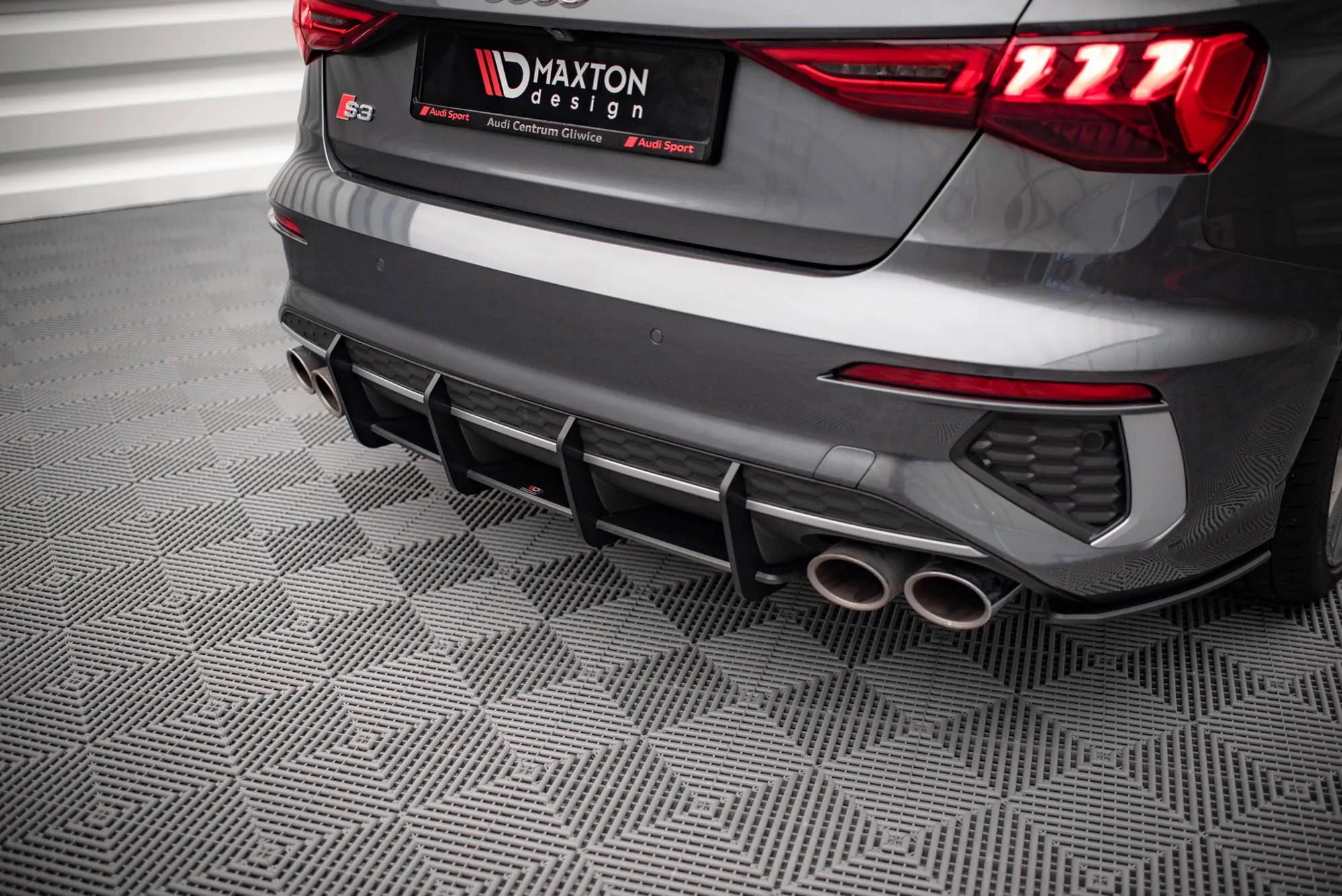 Diffuser Audi A3 (S3) 2020-2026 | Street Pro Black Edition