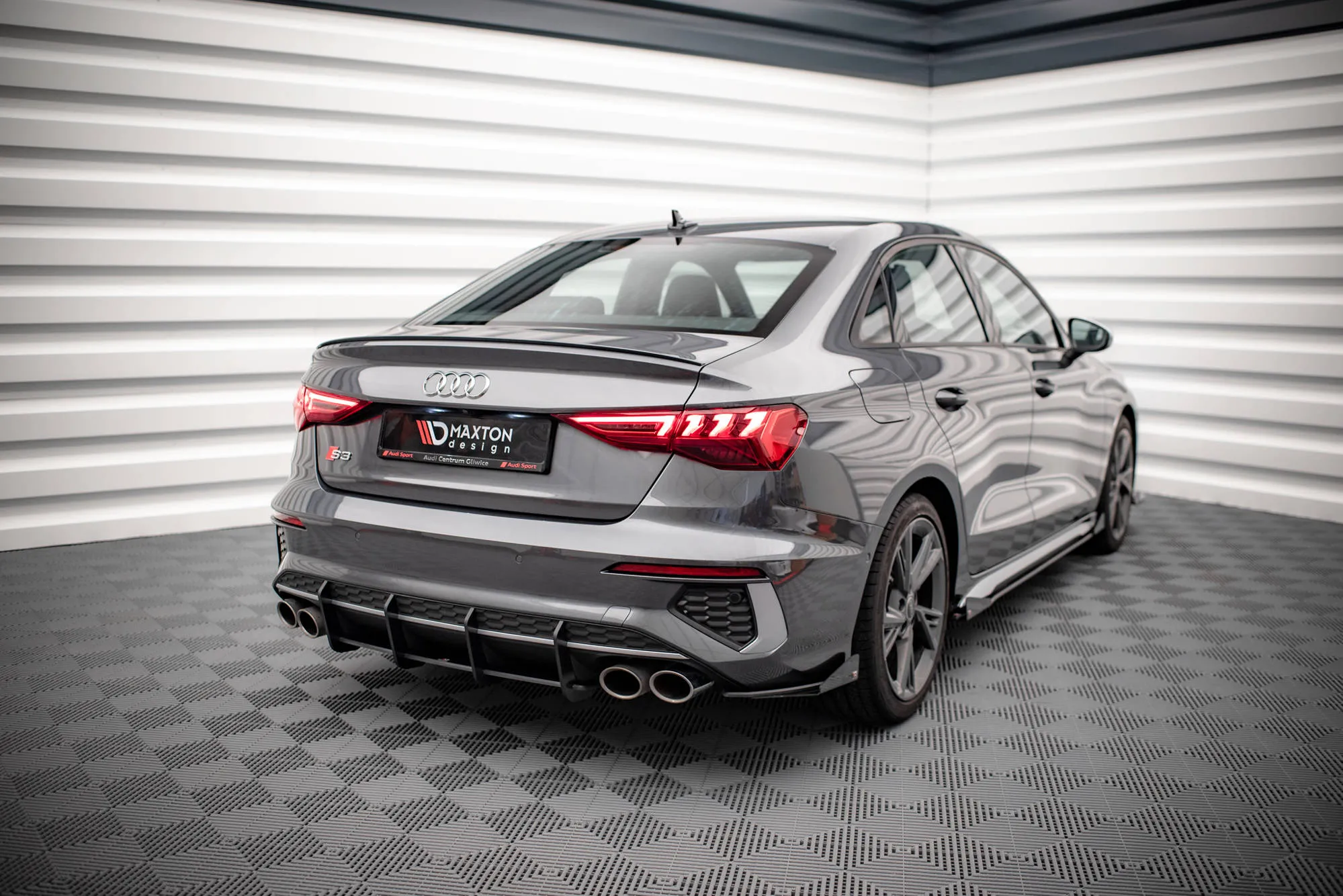 Diffuser Audi A3 (S3) 2020-2026 | Street Pro Black Edition – bilde 4