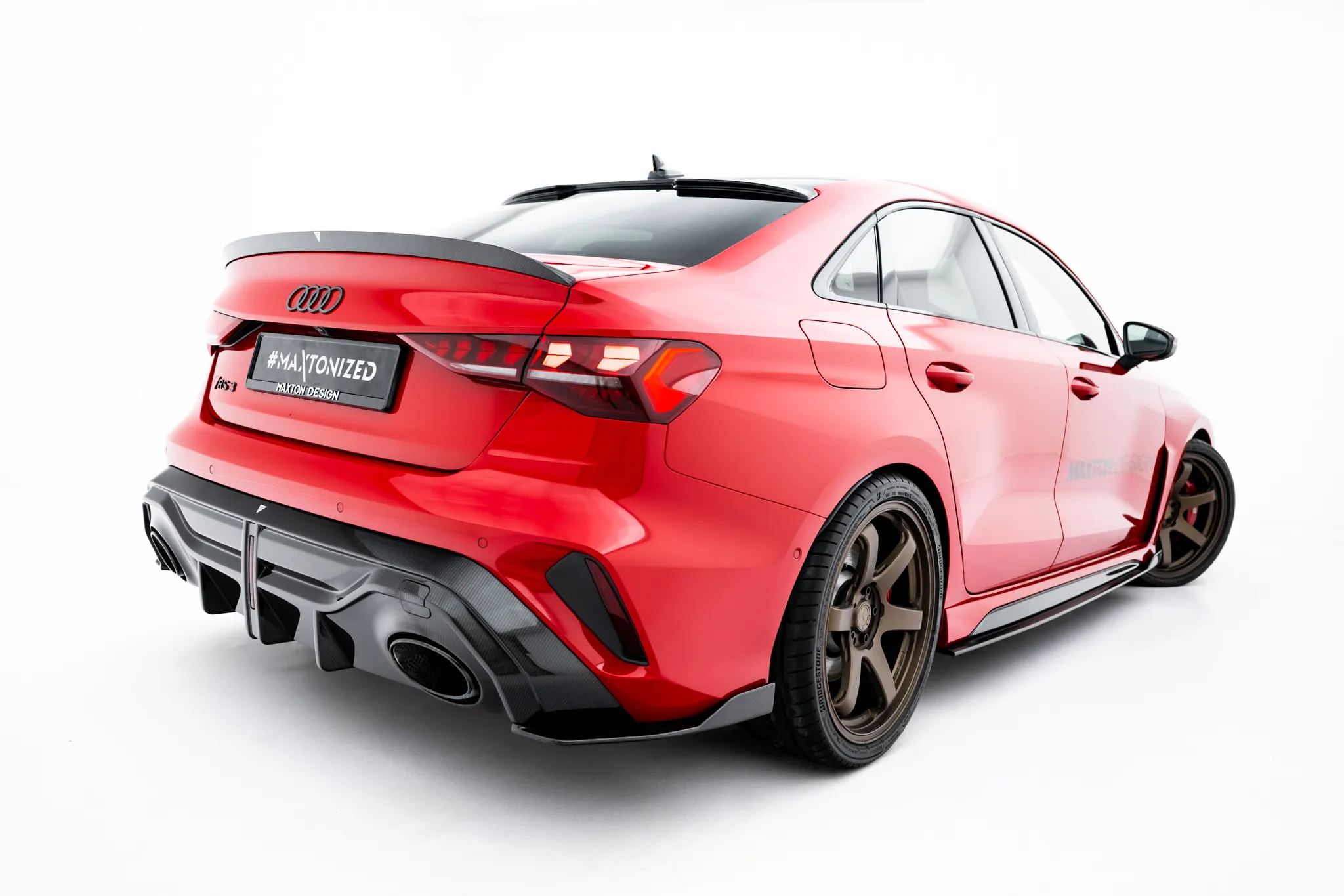Diffuser Audi A3 (S3) 2024-2026 | Carbon Fiber Edition