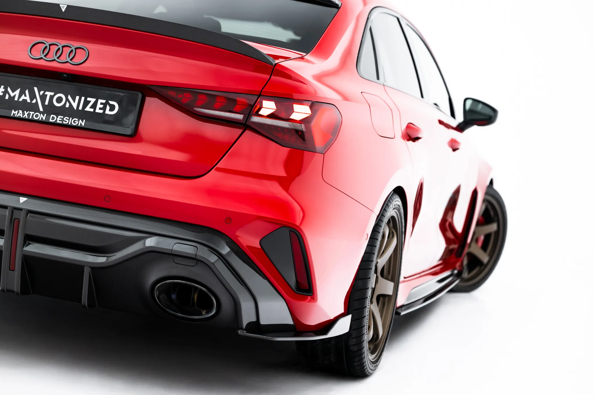 Diffuser Audi A3 (S3) 2024-2026 | Carbon Fiber Edition – bilde 4