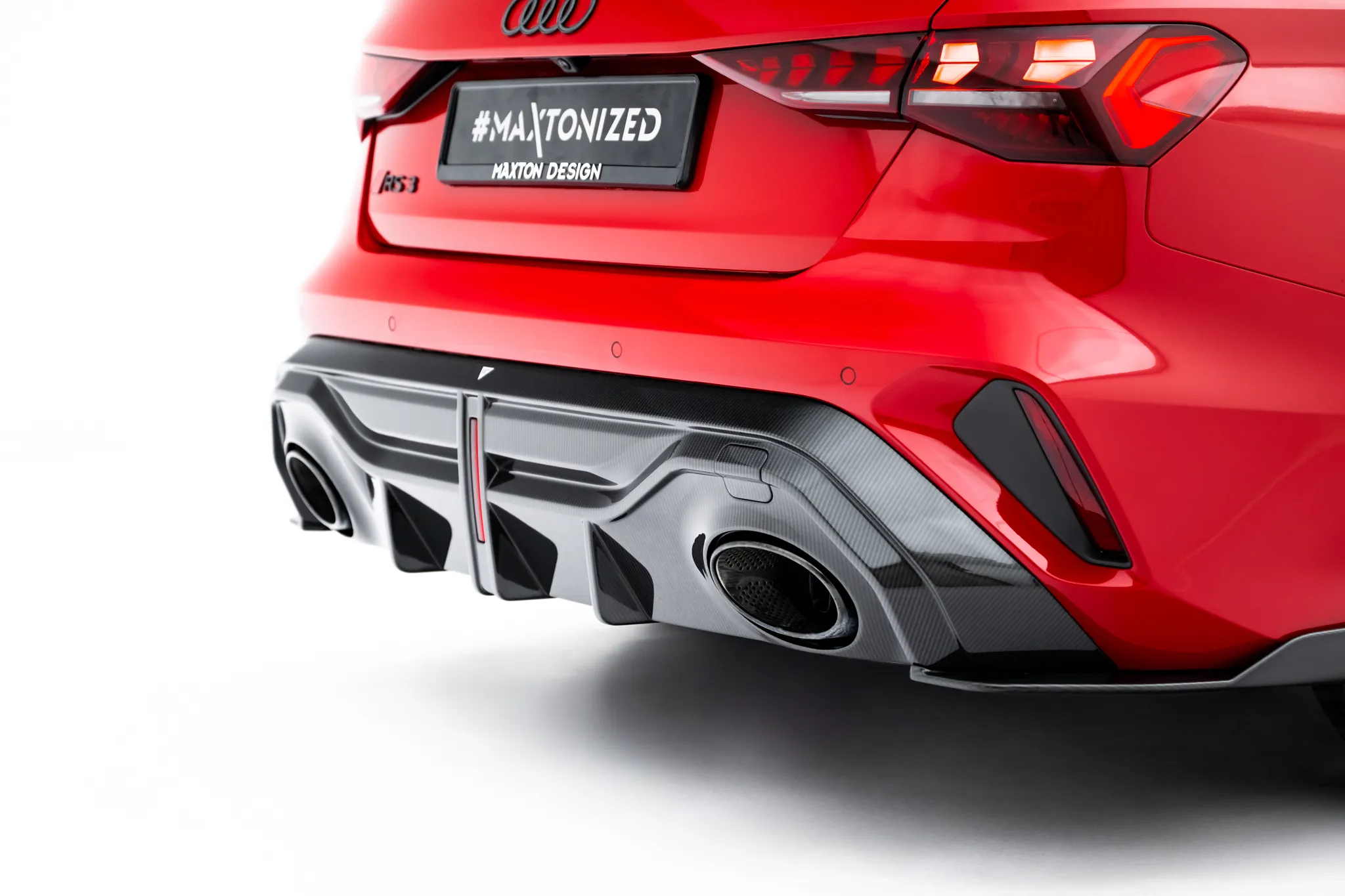 Diffuser Audi A3 (S3) 2024-2026 | Carbon Fiber Edition – bilde 7