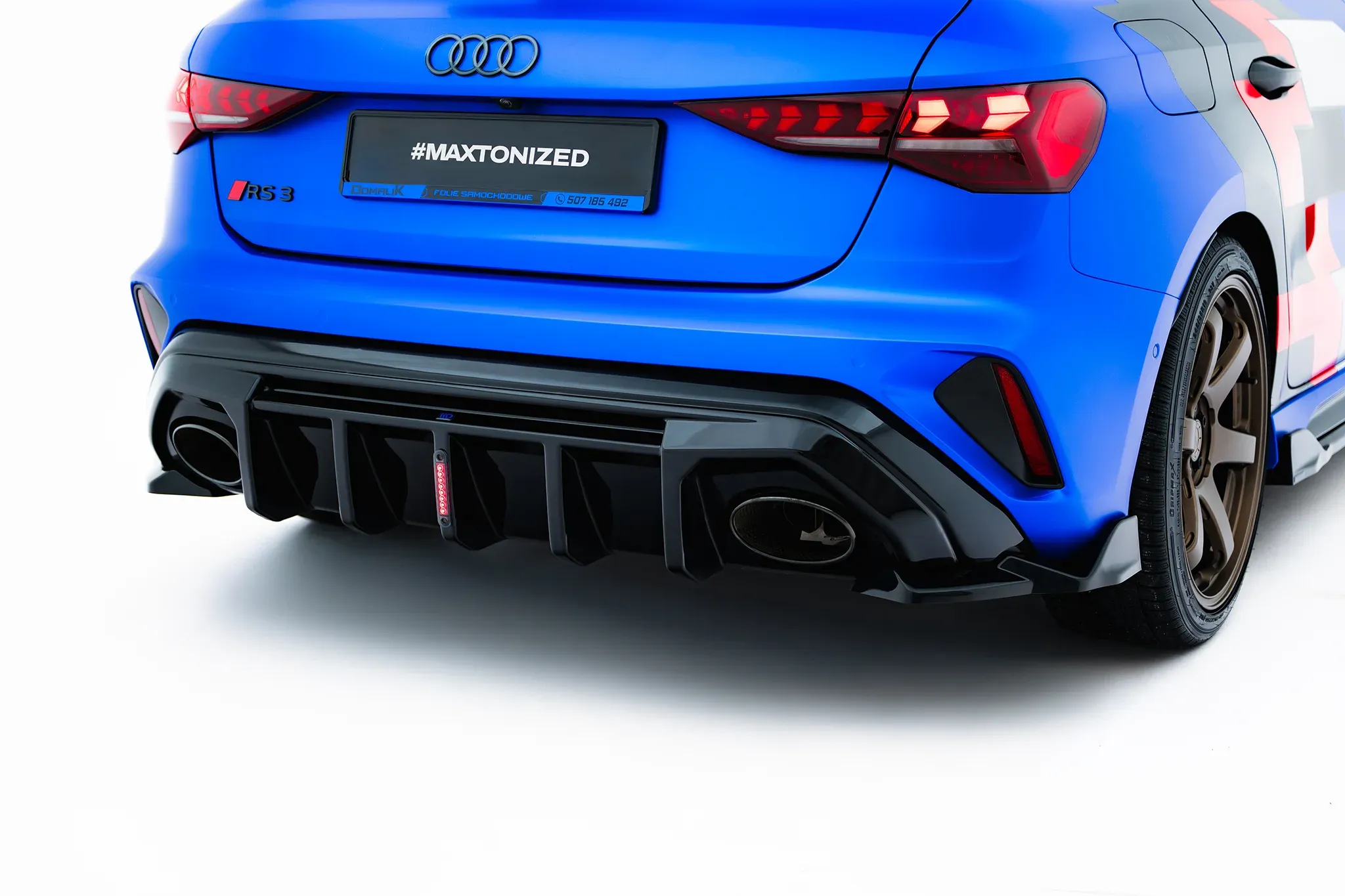 Diffuser Audi A3 (S3) 2024-2026 | Glossy Black Edition – bilde 3