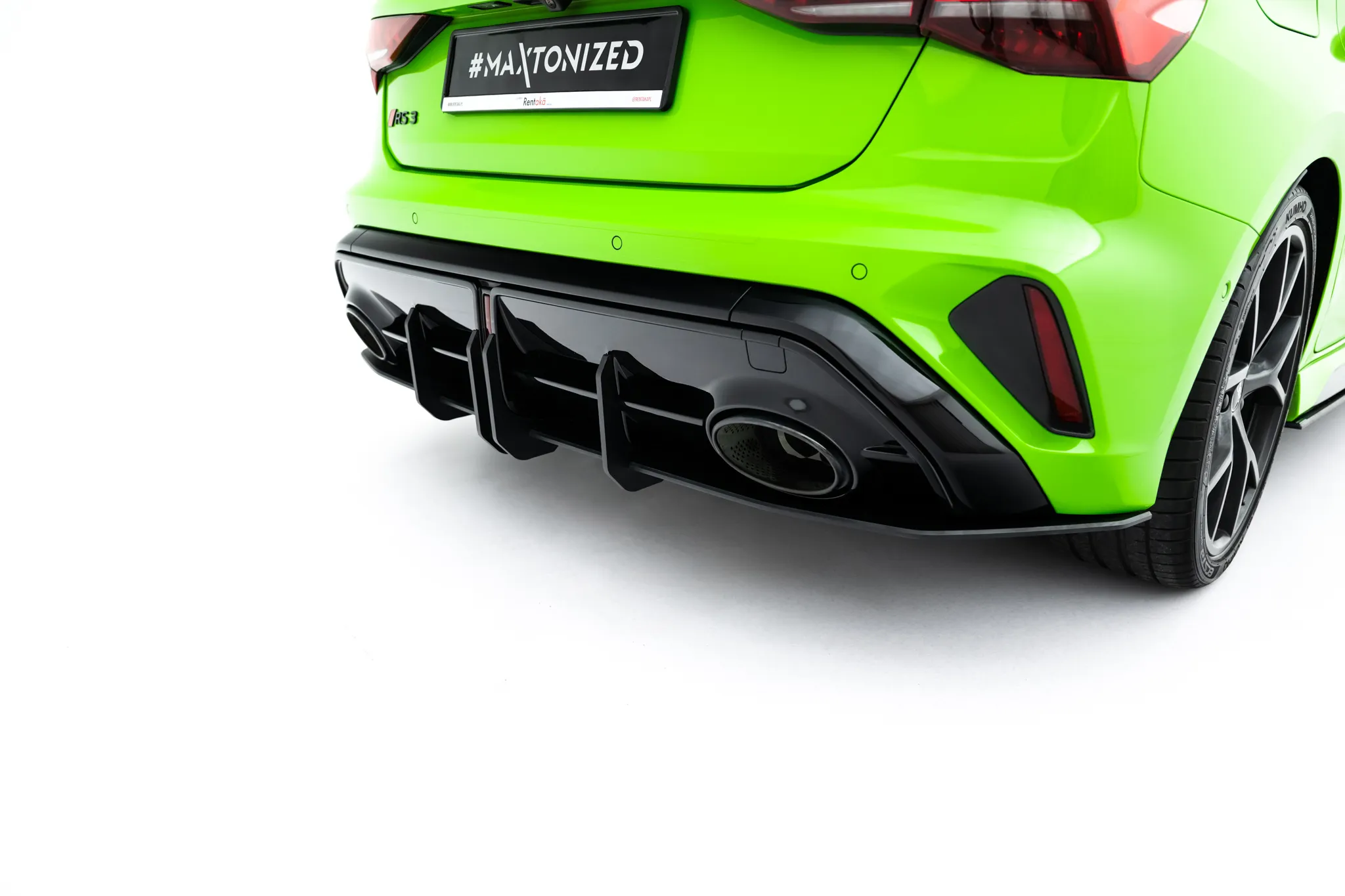 Diffuser Audi A3 (S3) 2024-2026 | Street Pro Black Edition – bilde 4