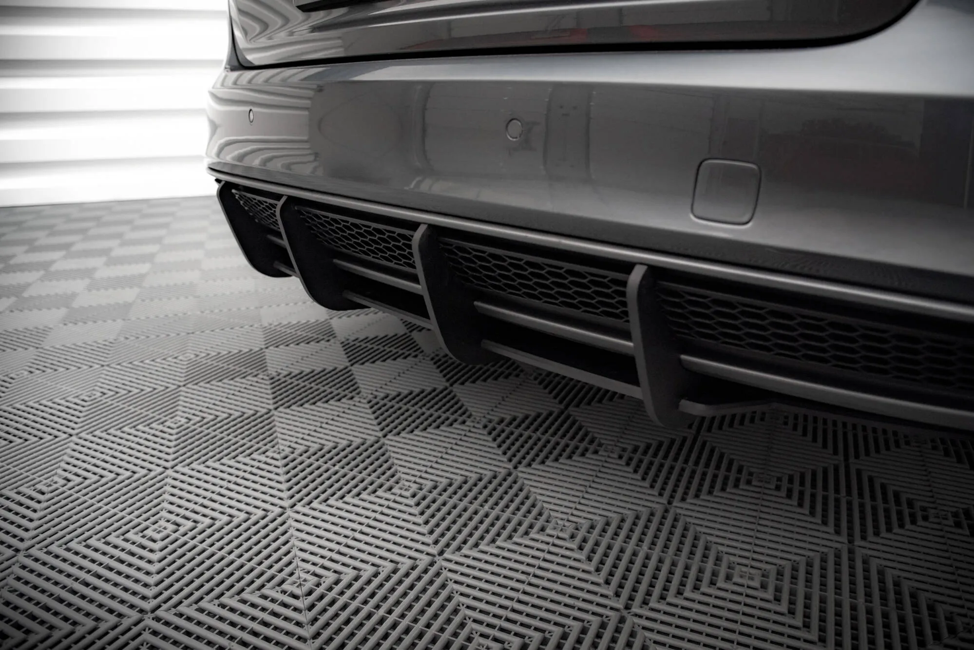 Diffuser Audi A4 (B8 Facelift) 2011-2015 | Street Pro Black Edition – bilde 2
