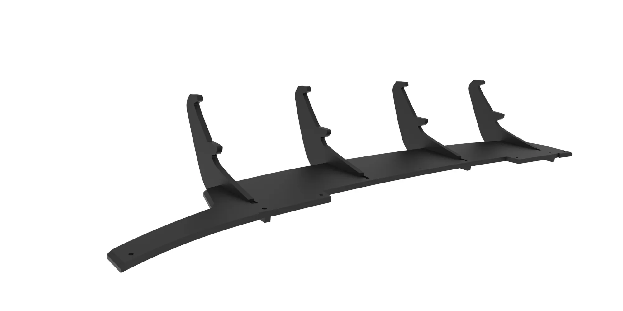 Diffuser Audi A4 (B8 Facelift) 2011-2015 | Street Pro Black Edition – bilde 4
